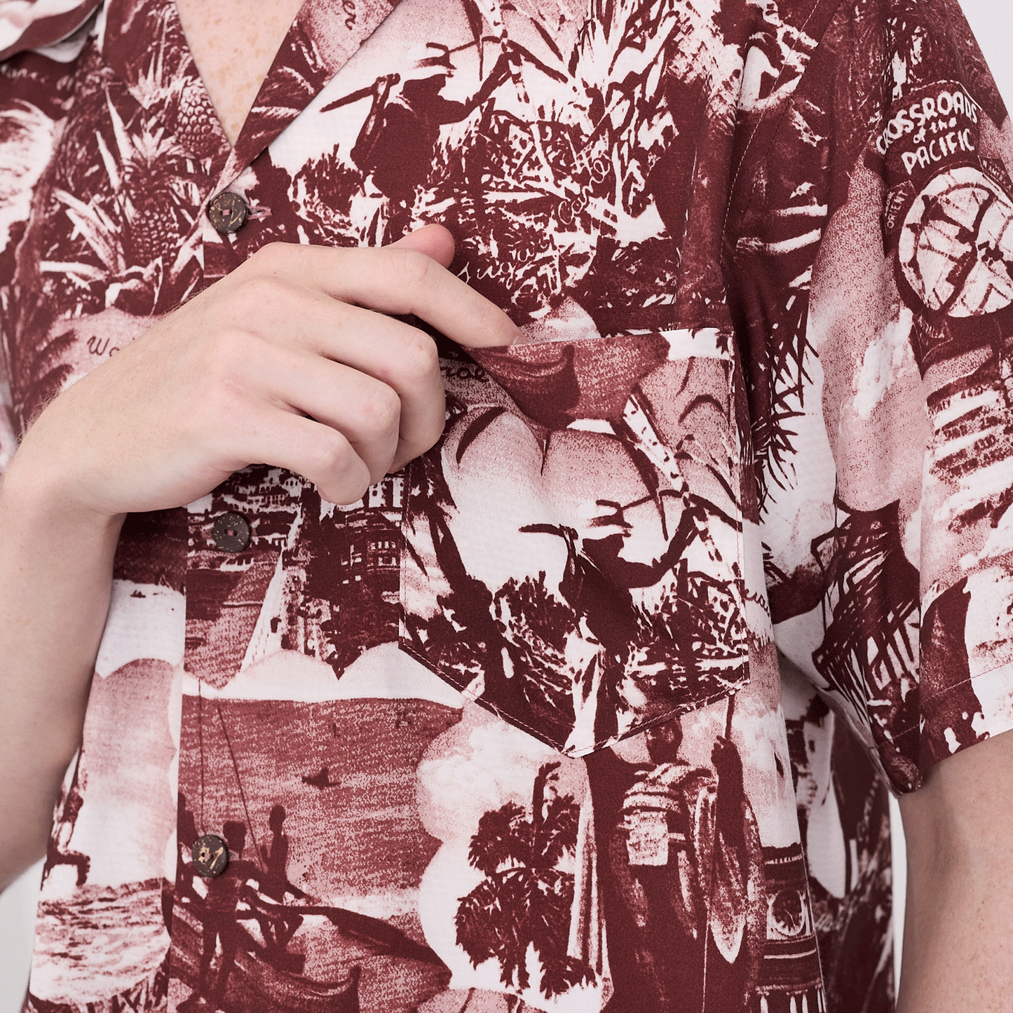 Camicia hawaiana Aloha Tower