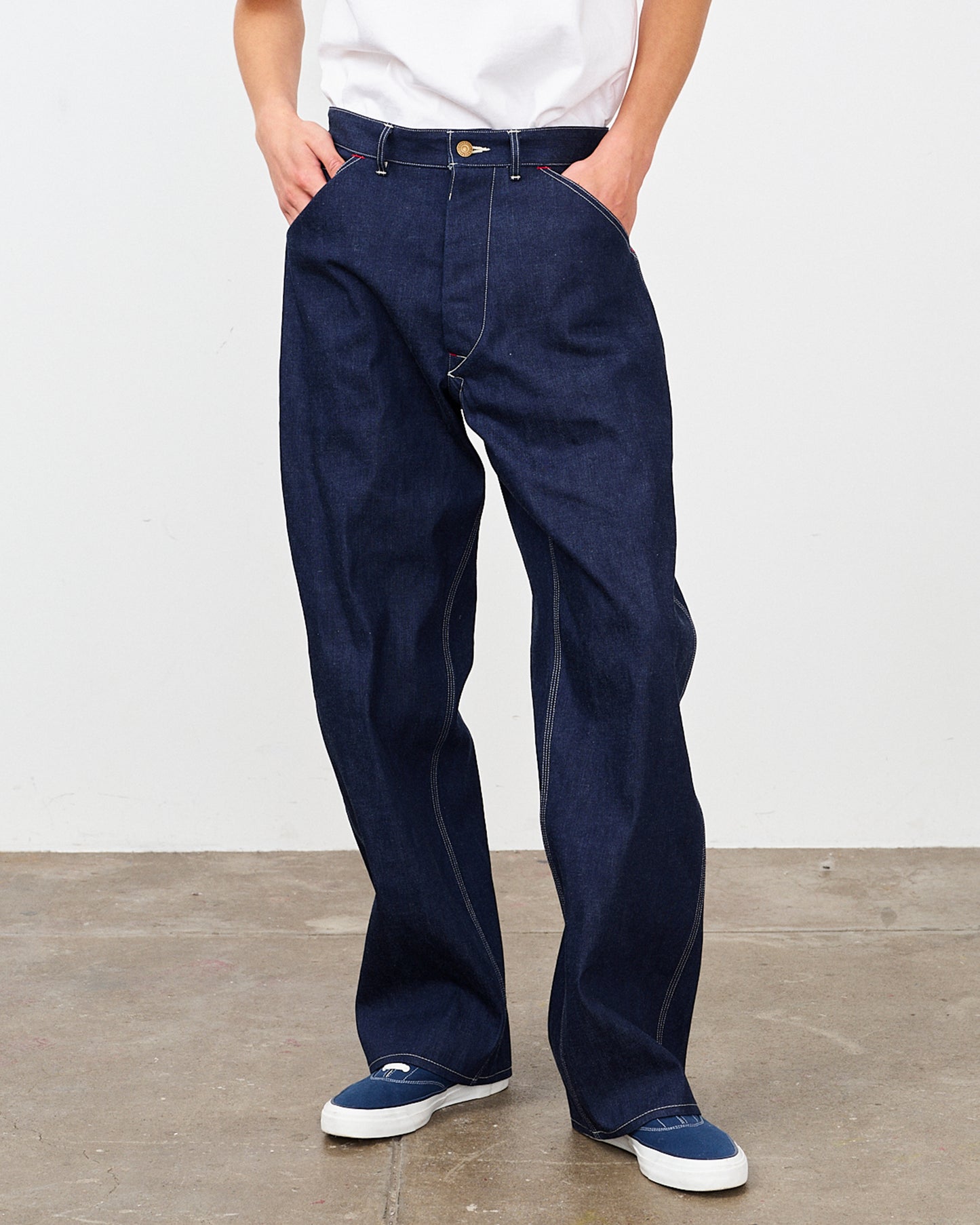 HERCULES PANTS OVERALL- INDIGO