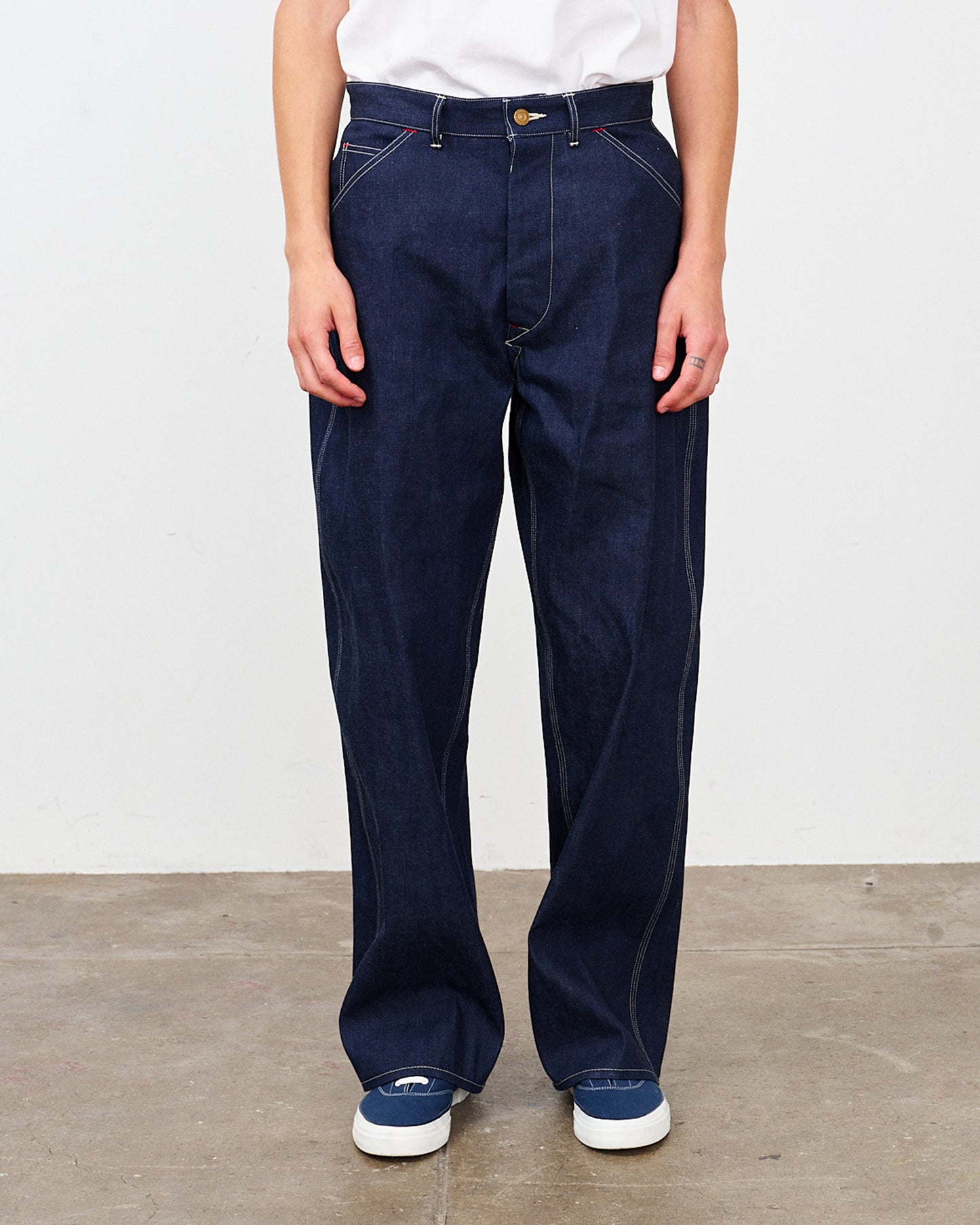 HERCULES PANTS OVERALL- INDIGO