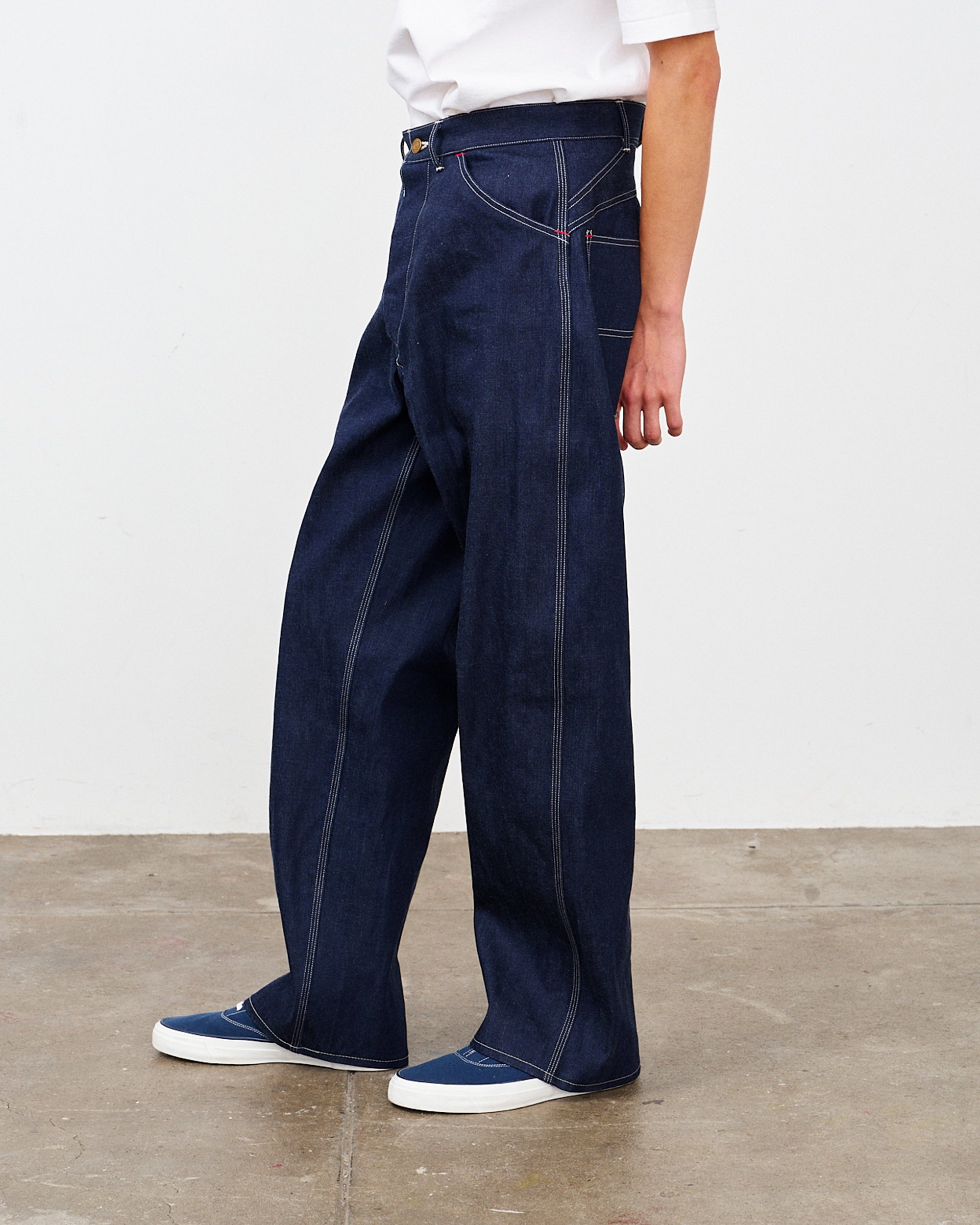 HERCULES PANTS OVERALL- INDIGO – ANATOMICA TOKYO FLAGSHIP STORE