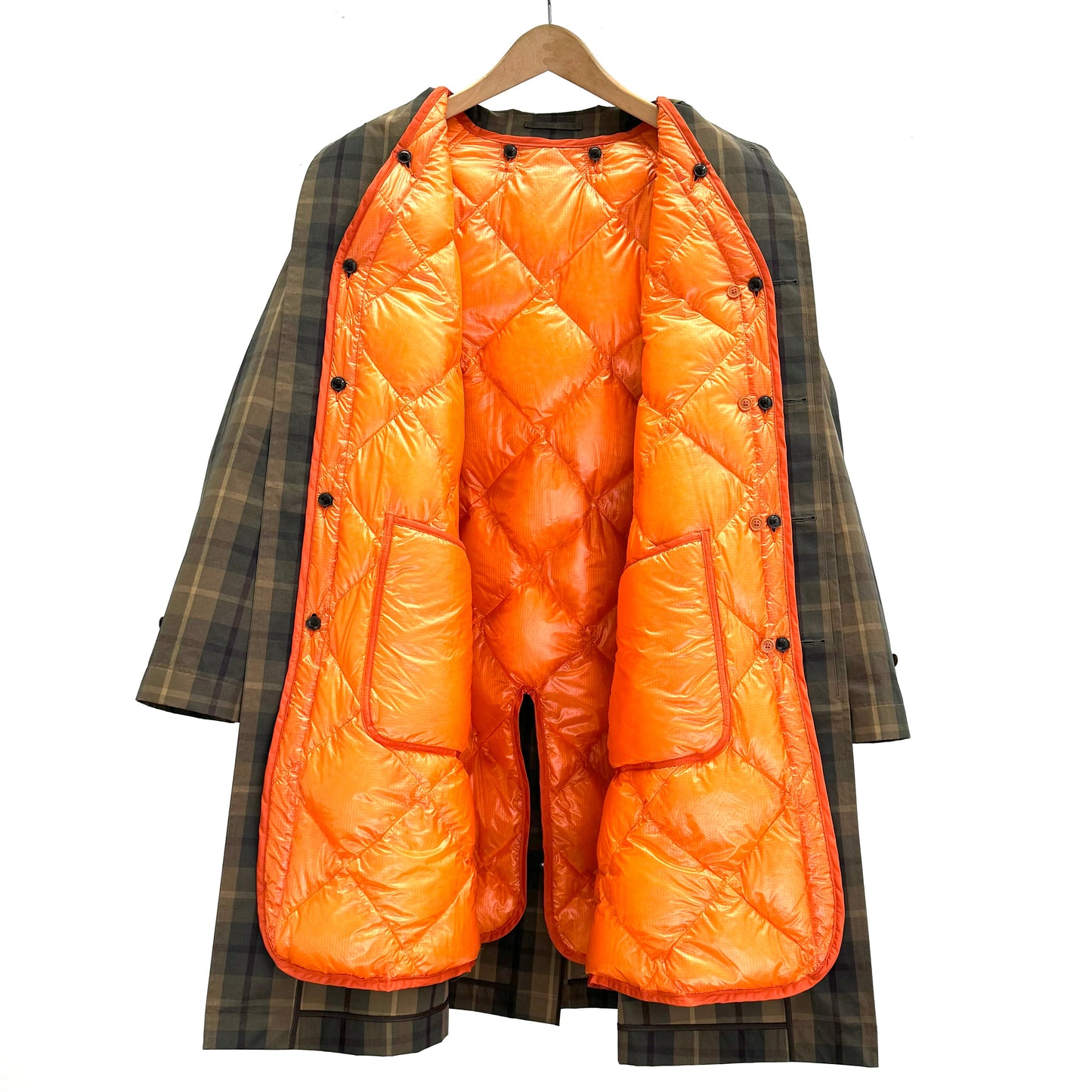 SINGLE RAGLAN COAT 9 with down liner