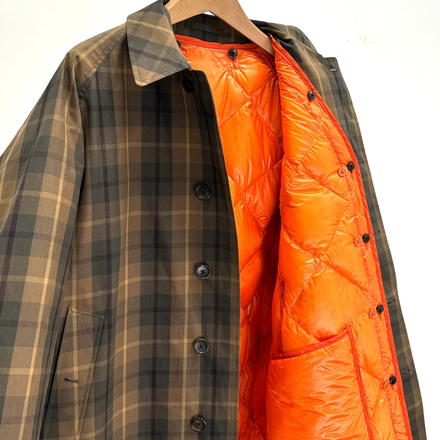 SINGLE RAGLAN COAT 9 with down liner
