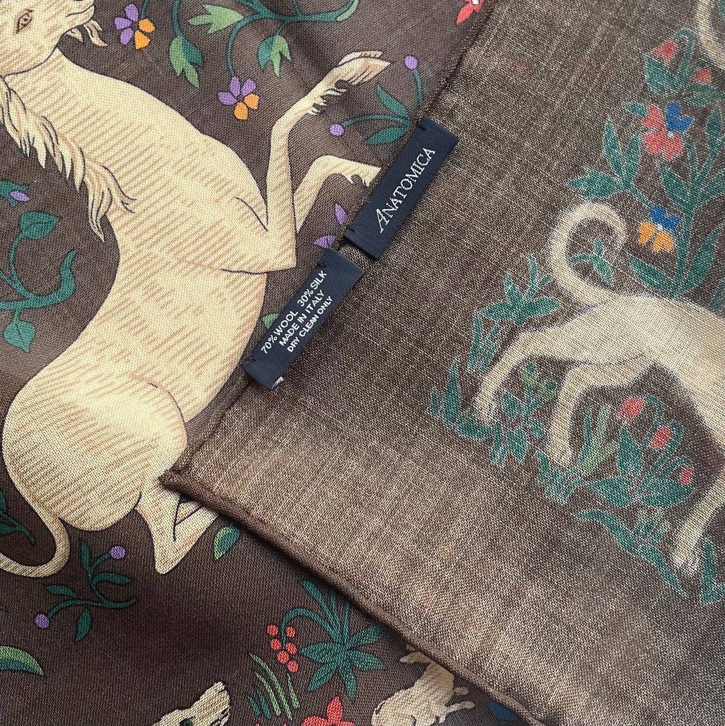 【ANATOMICA by DRAKE'S】SCARF UNICORN