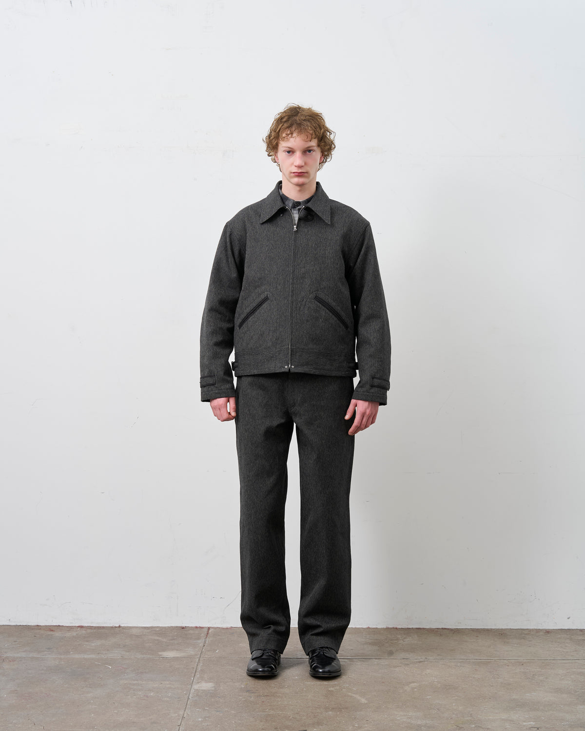 BIG YANK LEO JACKET HEATHER TWILL