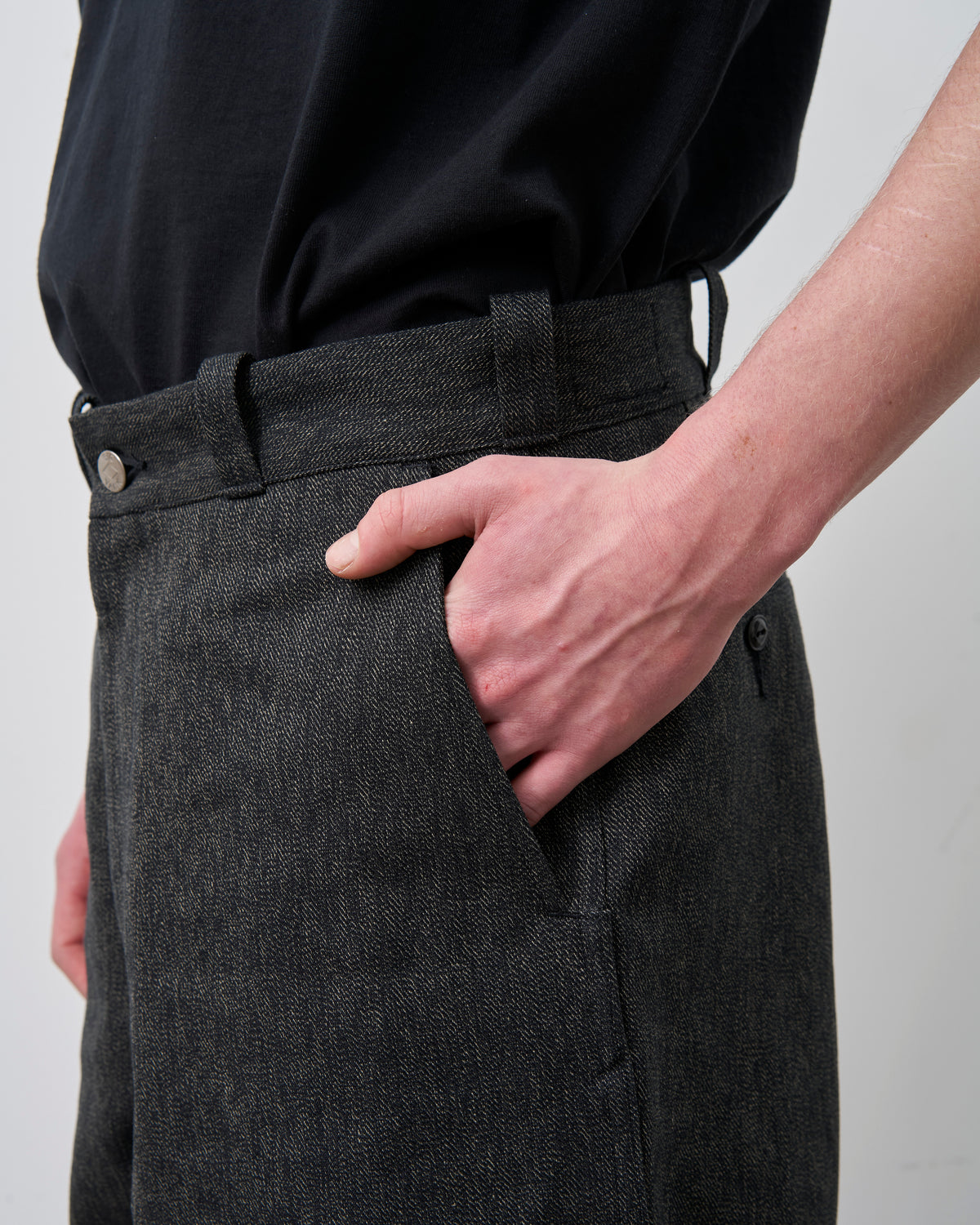 BIG YANK MATT PANTS HEATHER TWILL
