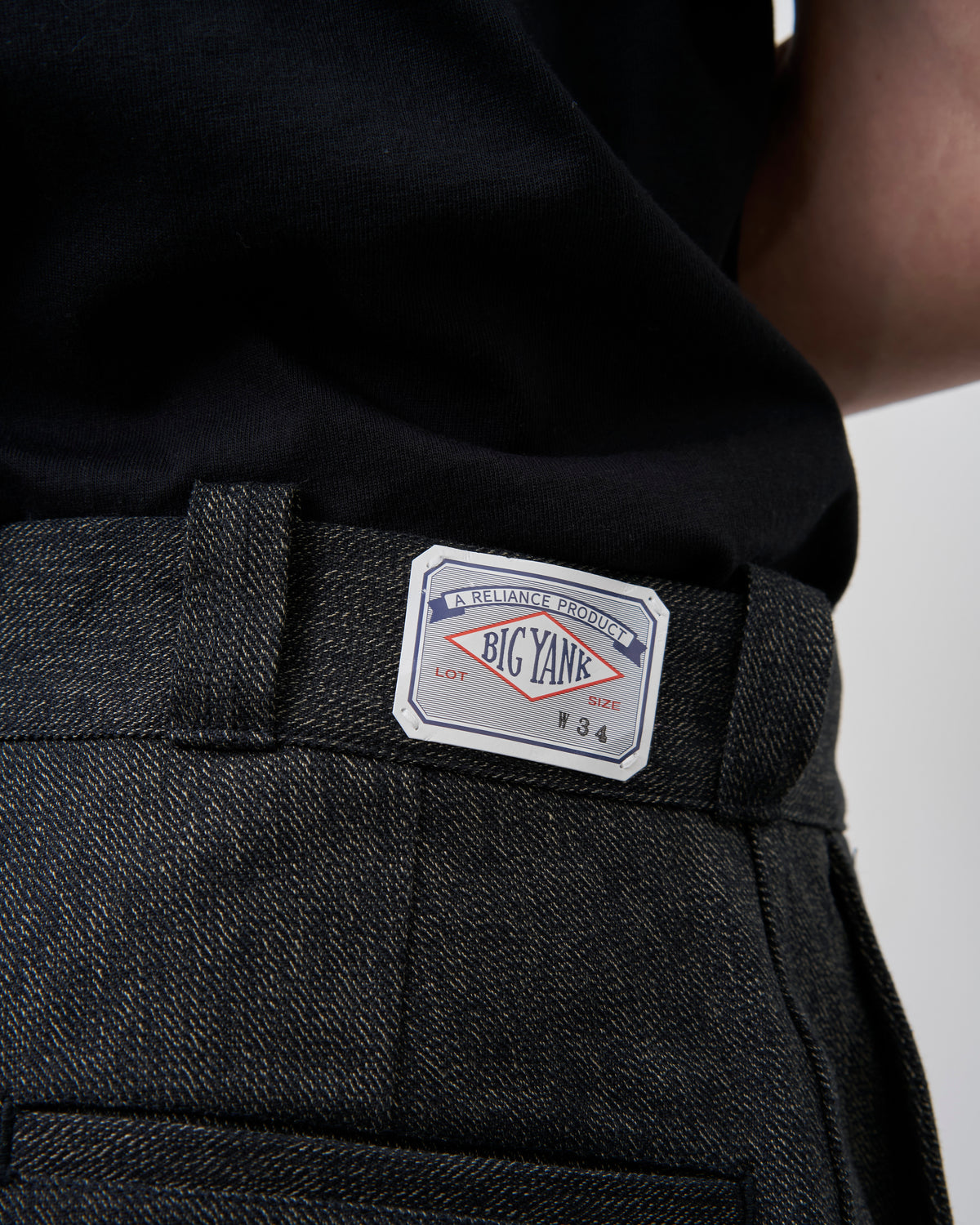 BIG YANK MATT PANTS HEATHER TWILL