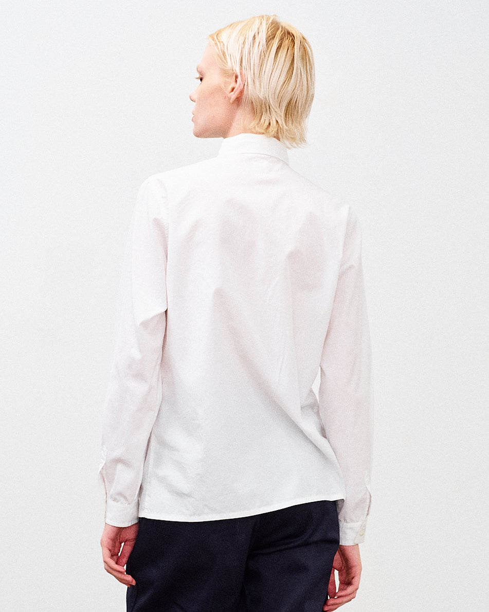 MILLICENT BOWTIE SHIRT WHITE