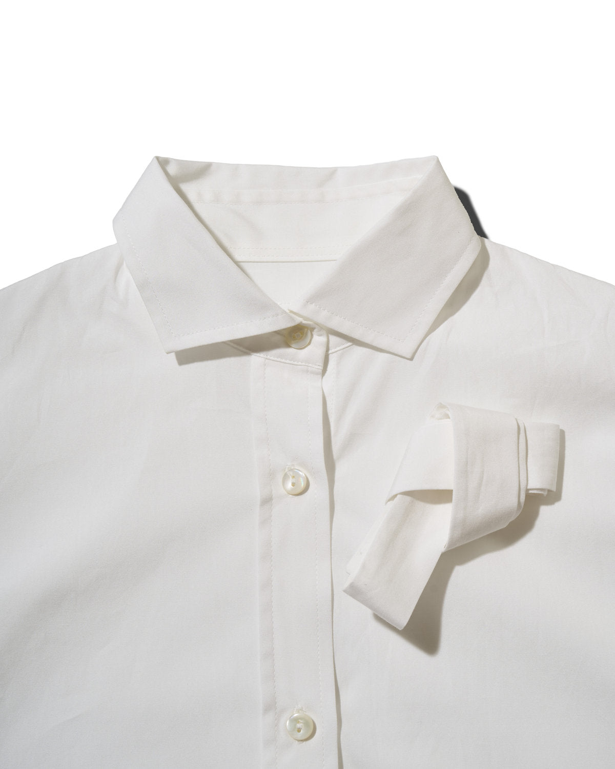 MILLICENT BOWTIE SHIRT WHITE