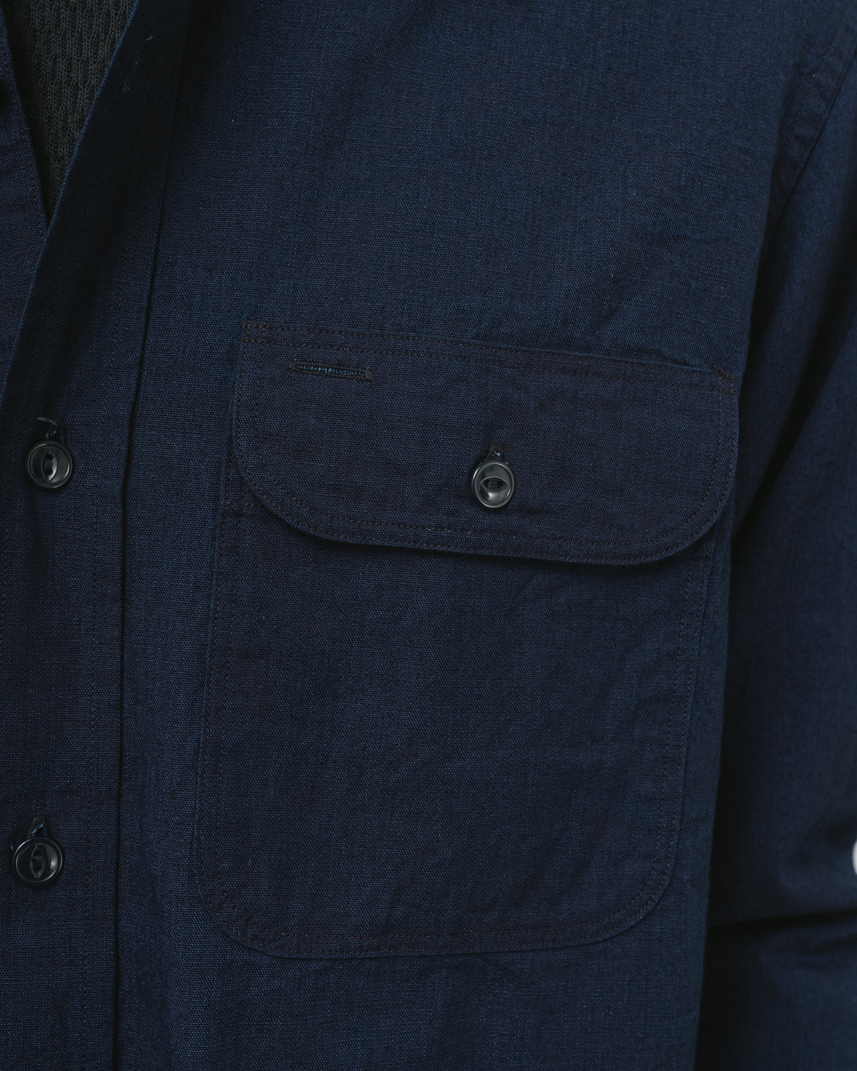 PETER CHAMBRAY- DARK INDIGO