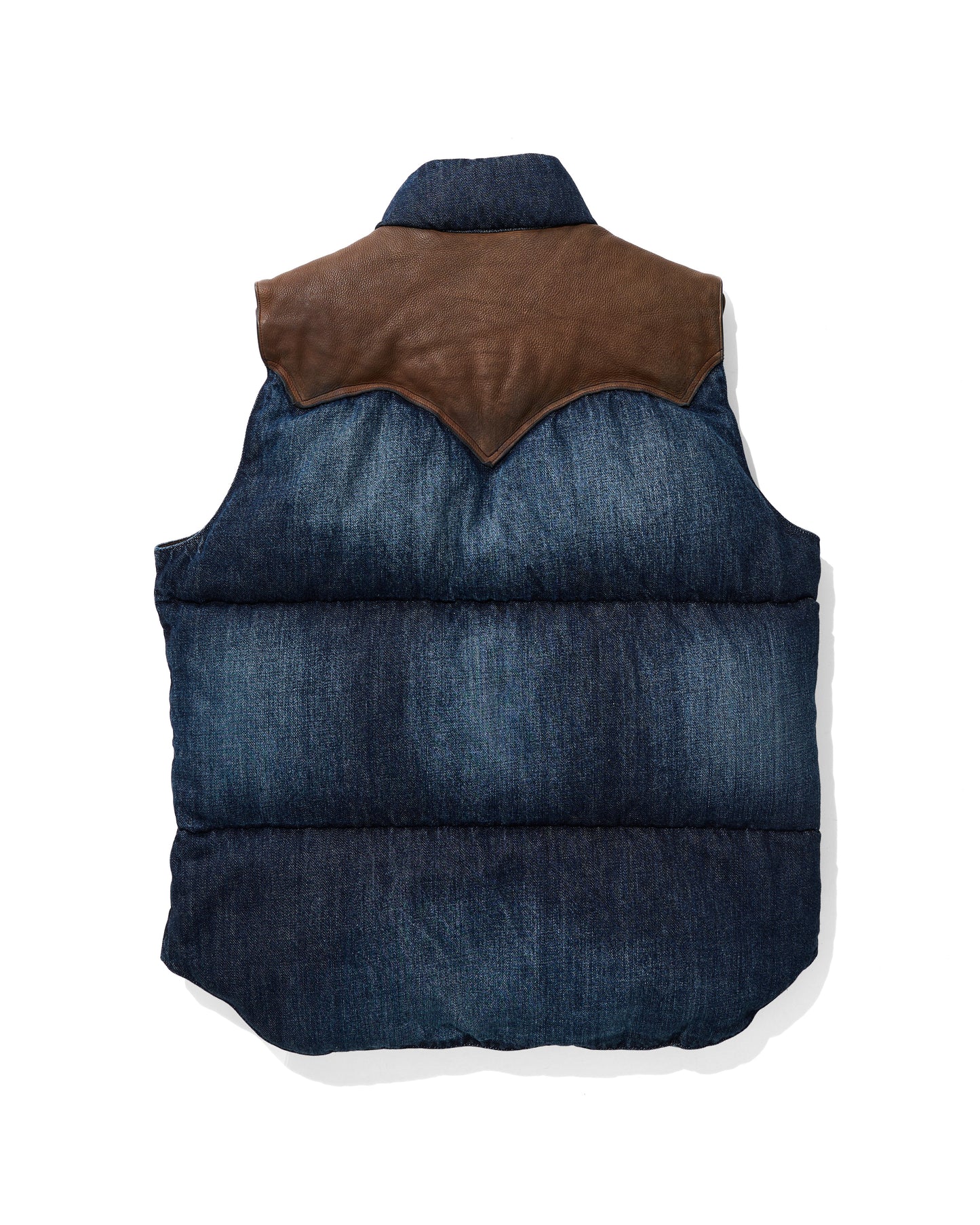 DOWN VEST DENIM(USED WASH)