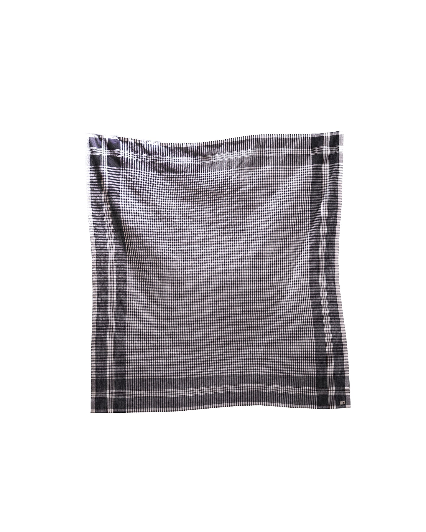 SCARF MADRAS / BLACK