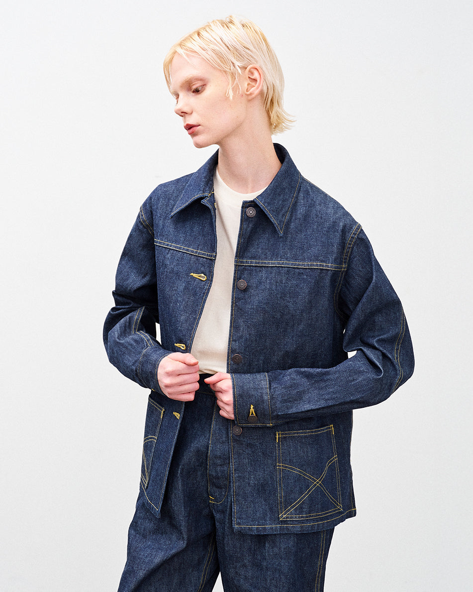 STEPHANIE DENIM JACKET – ANATOMICA TOKYO FLAGSHIP STORE