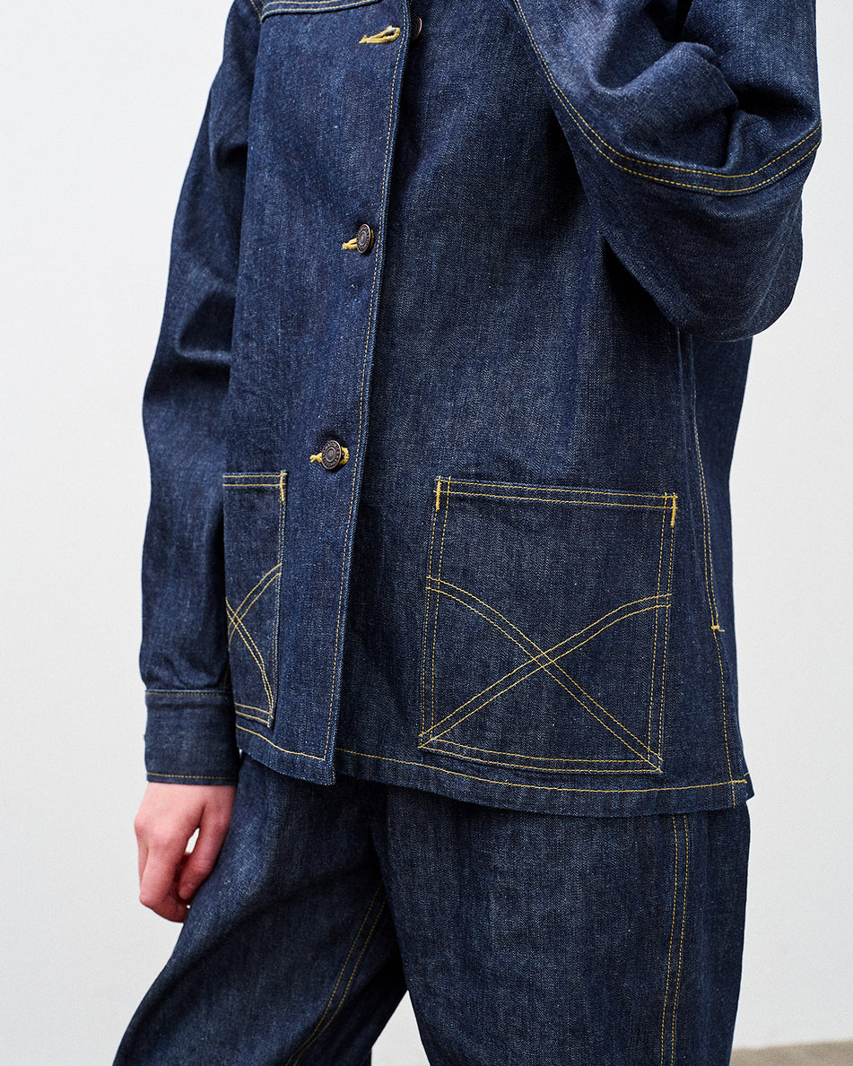 STEPHANIE DENIM JACKET – ANATOMICA TOKYO FLAGSHIP STORE
