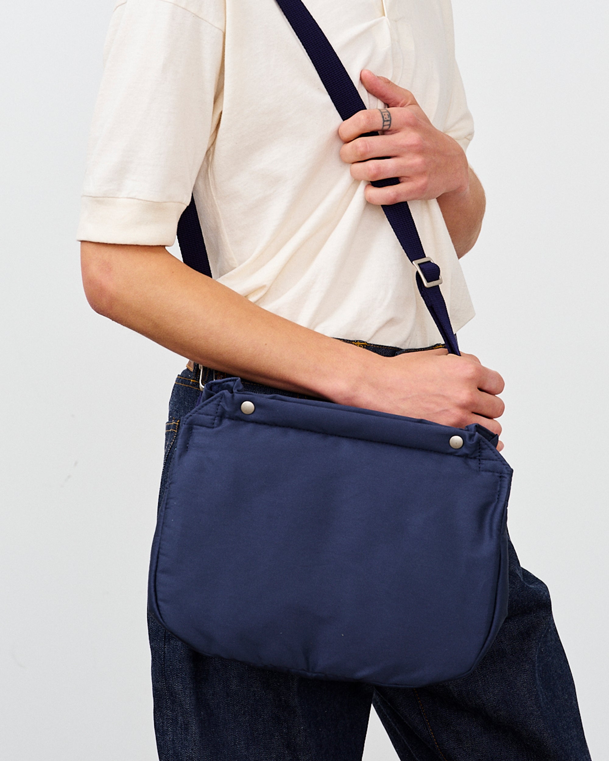 USAF SMALL SHOULDER BAG NAVY – ANATOMICA TOKYO FLAGSHIP STORE
