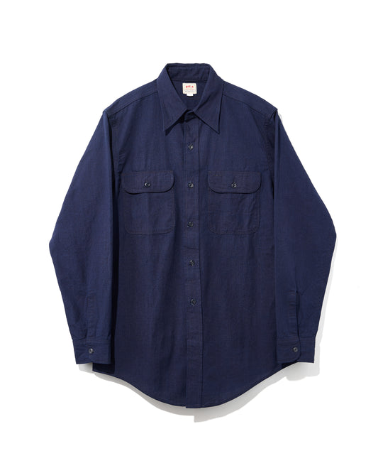 PETER CHAMBRAY- DARK INDIGO