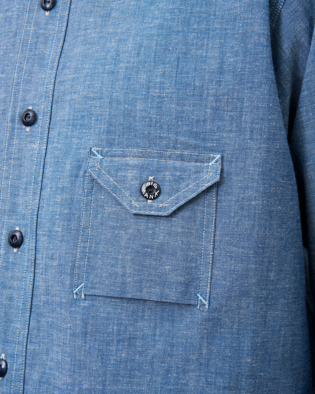 BIG YANK Y1929 CHAMBRAY SHIRT-INDIGO