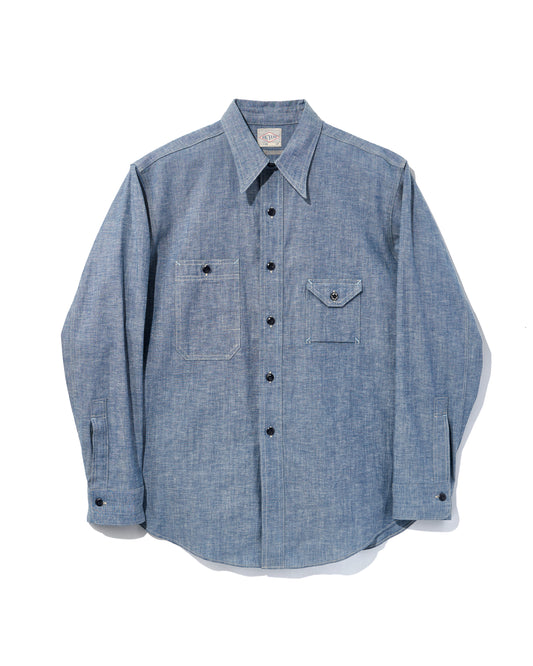 BIG YANK Y1929 CHAMBRAY SHIRT-INDIGO