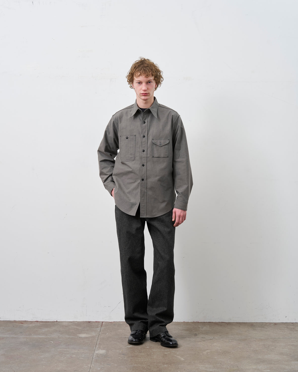 BIG YANK Y1934 HEATHER CHAMBRAY SHIRT