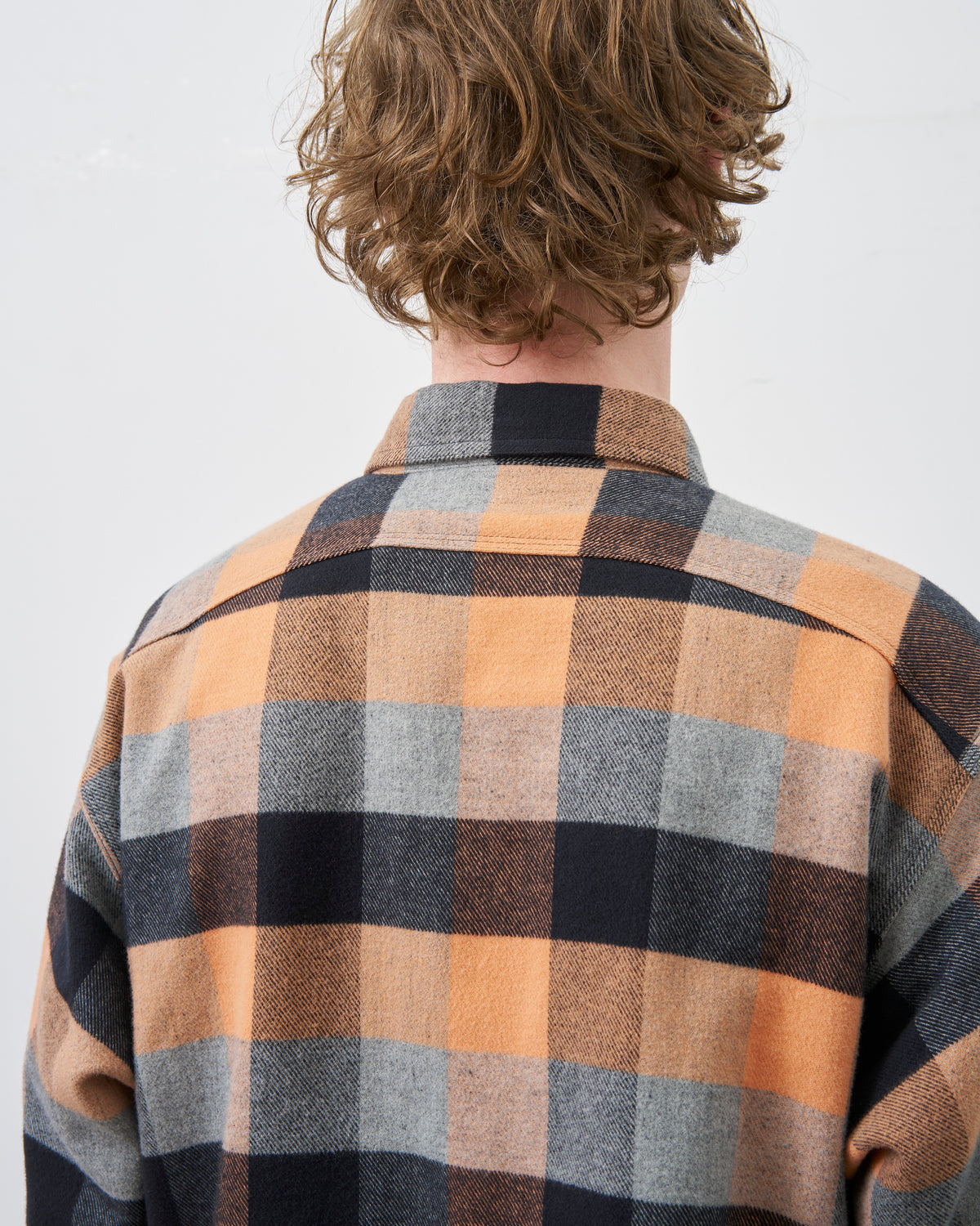 BIG YANK Y1936 HALF-ZIP SHIRTS FLANNEL BROCK CHECK