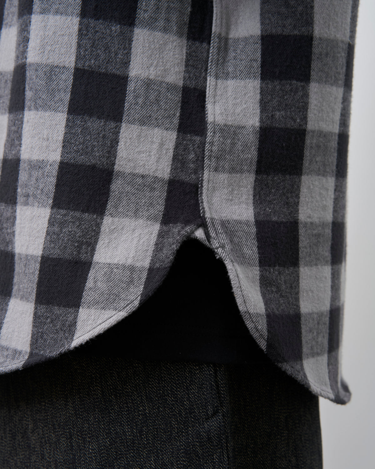 BIG YANK Y1945 SHIRTS FLANNEL BROCK CHECK GRAY