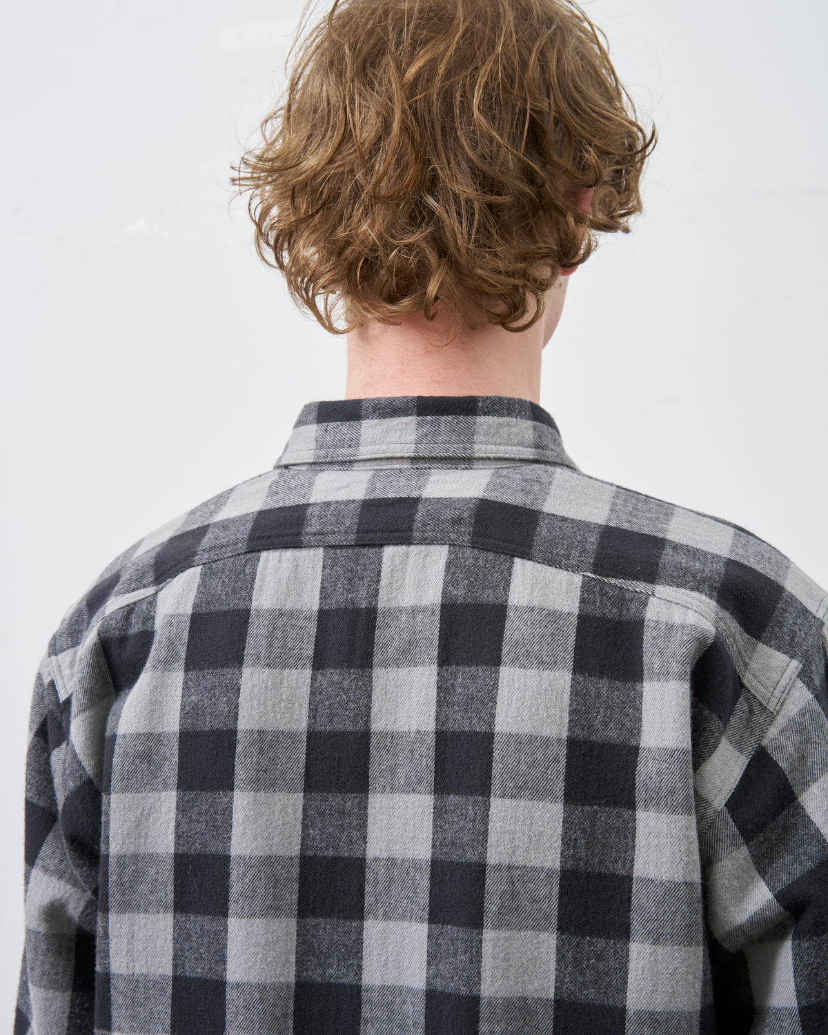 BIG YANK Y1945 SHIRTS FLANNEL BROCK CHECK GRAY