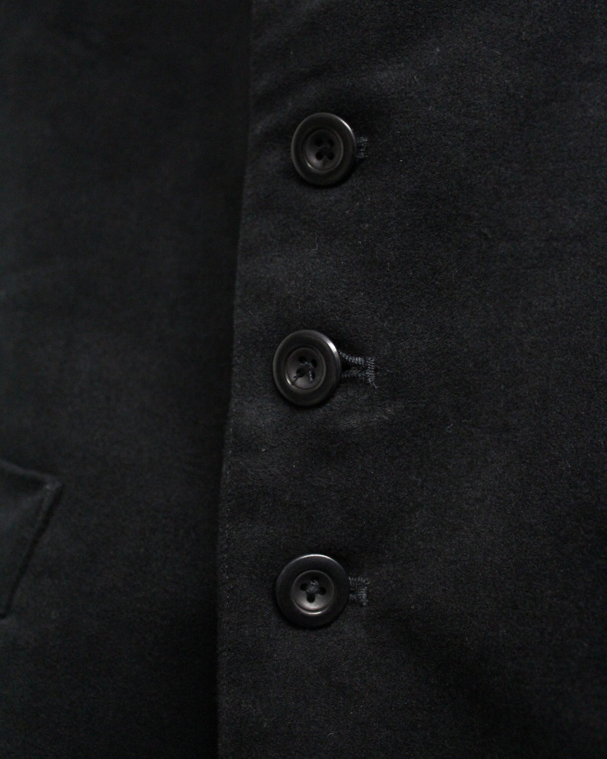DOLMAN ENGLISH MOLESKIN BLACK