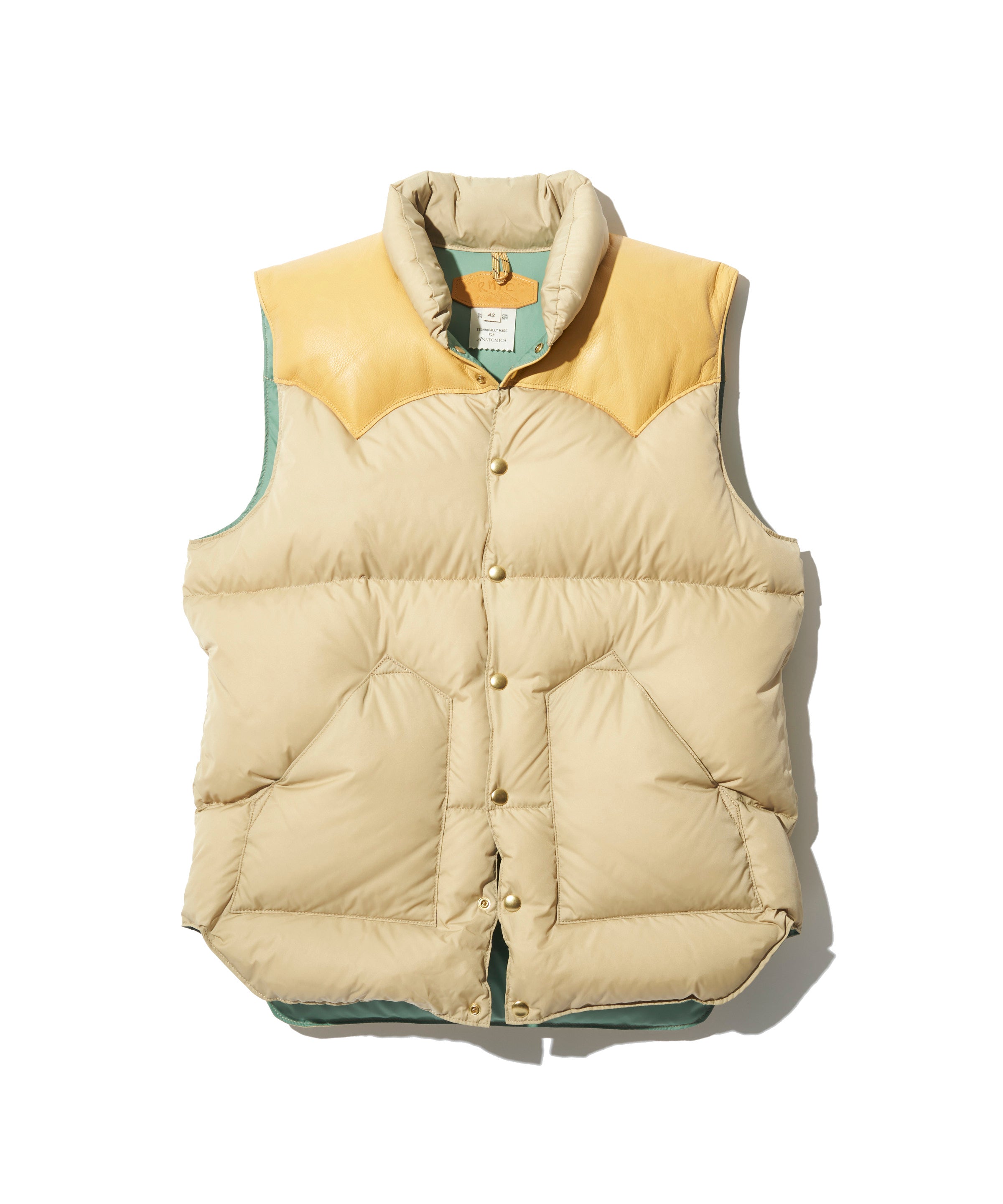 DOWN VEST for ANATOMICA